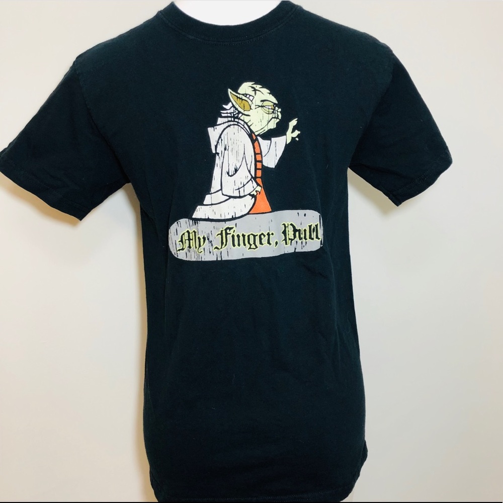 Star Wars Yoda T Shirt “My Finger, Pull”